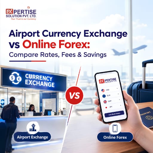 Airport Currency Exchange vs Online Forex: Compare Rates, Fees & Savings